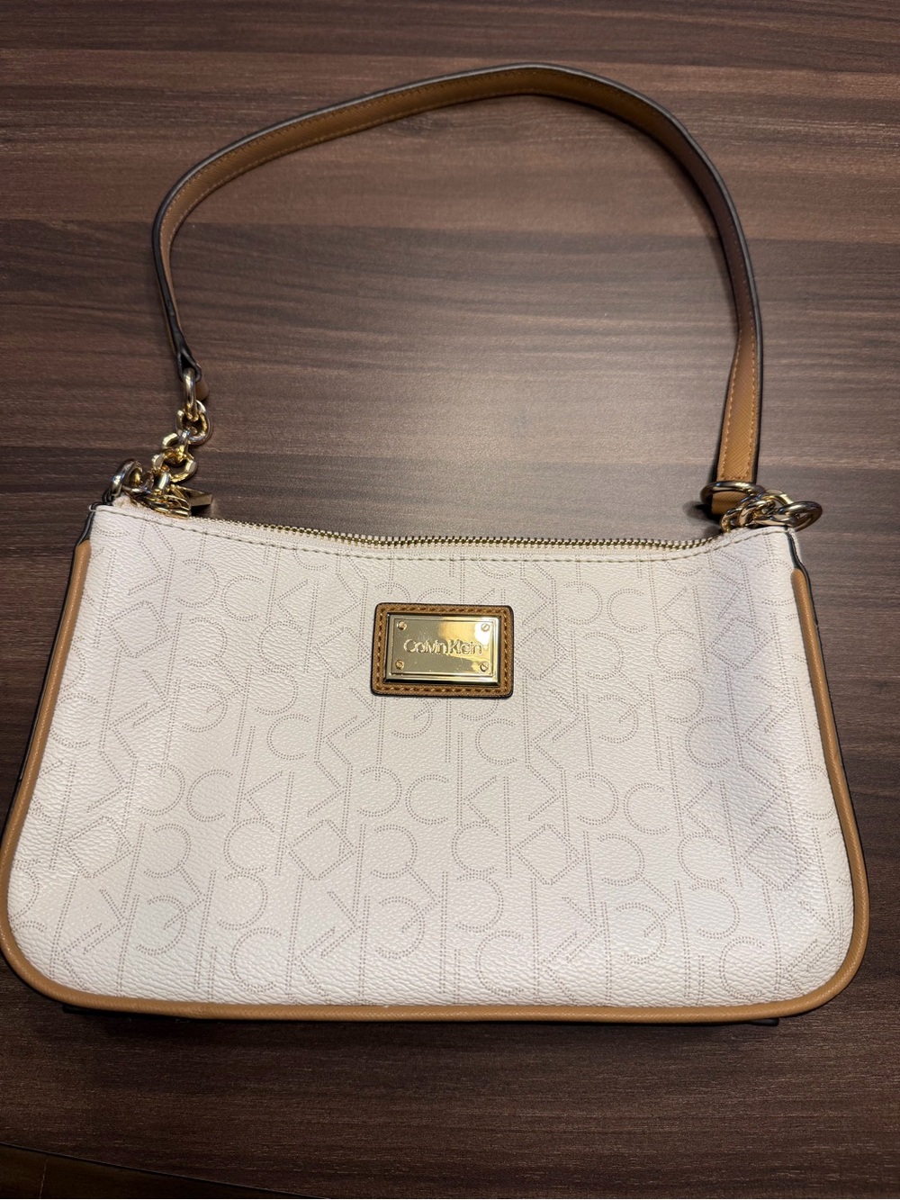 Calvin Klein monogram shoulder bag